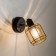 Sconces Citilux "tavern" CL542612, 14x10 cm, 1x60W, e14, black color