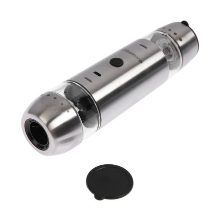 Electric mill Sakura SA-6671, automatic, metal, from battery, silver-3