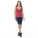 Female T -shirt, size 44, burgundy color