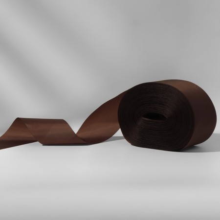 Kapron tape, 50 mm, 100 ± 5 m, brown color
