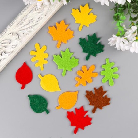 Fetter stickers "Leaves" (set 24 pcs) Assorted