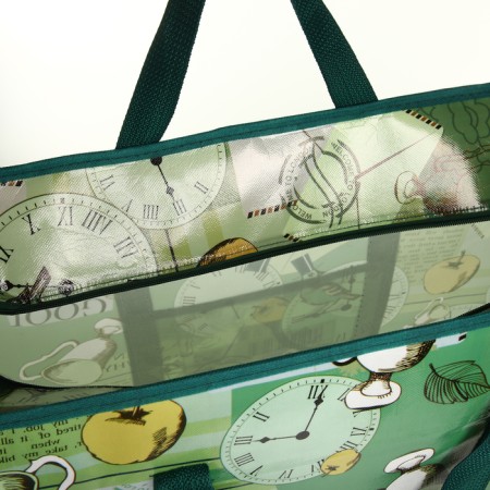 Lightning bag, green color-2