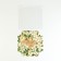 Cookie box, confectionery packaging with PVC lid, "bee", 13 x 13 x 3 cm
