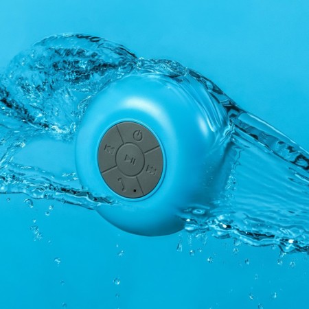 Portable column Luazon Lpck-06, 150 mAh, waterproof, on suction cup, blue-1