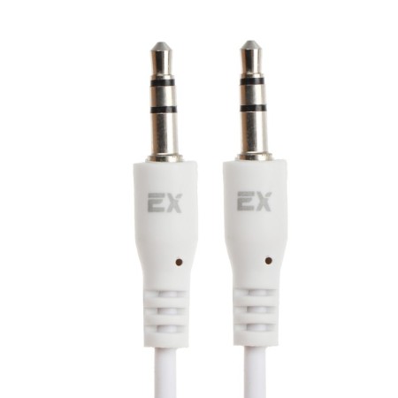 Audio EXPLOYD EX-K-473, Jack 3.5 mm (M) -Jack 3.5 mm (M), 1m, white-1