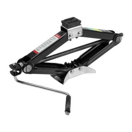 The rombic tundra jack, with a rubber support, lifting height 100 - 400 mm, 1.3 tons
