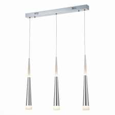 Suspended EVOLUCE lamp. Sle200113-03. Orpelo. 3x7 W, LED, 3000K, 1806 LM, 5x58x44 cm, color chromium