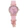Women's watch "Flower", pink