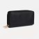 Women's wallet on lightning, black color