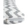 Pillow Orthopedic roller with buckwheat beam, size 20x50 cm, zigzag, color gray color