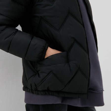 Women's jacket on lightning collorista color black, rr 46-2