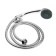 Bath mixer Zein Z0155, Kran-Box 1/2, shower watering can and hose, chrome