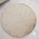 Plush mat Sofi de Marko, size 100x100 cm, beige color