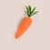 Decor set rabbit, carrot, egg. (6*12cm)