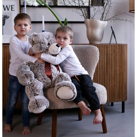 Soft toy "Bear Zakhar", 68 cm-6