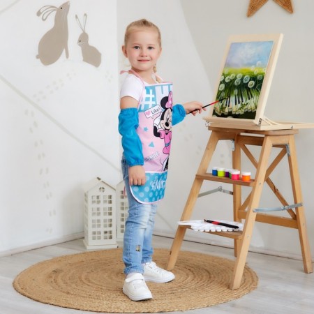 Apron with children "Smile", Minnie Mouse, 49x39 cm-1