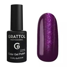 Гель-лак Grattol Color Gel Polish, №092 Shining Plum, 9 мл