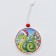 New Year! Set of suspensions in a wooden gift package, 12 pcs.