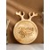 Author's board ADELICA "Miracles Time", 19 × 25 × 2.2 cm, a single array of cedar