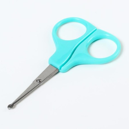 Baby - safe, manicure scissors, from 0 months, MIX colors-7