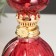 Kerosene lamp decorative "ALLADIN" red 8*8*20 cm Risalux