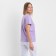 T-shirt female, lilac color, size 42-44 (m)