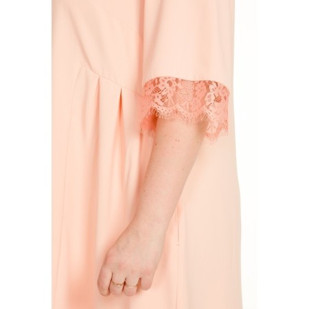 Female dress, size 52, powder color-5