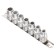 A set of end heads AIRLINE AT-7-30, 1/2 "DR, hexagonal, 7 items, 8-14 mm