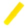 Penal-tubus (40 x 215 mm) Calligrata, plastic, yellow
