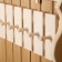 Shelve-lick "with light steam" 9 hooks, linden "Dobroparov"