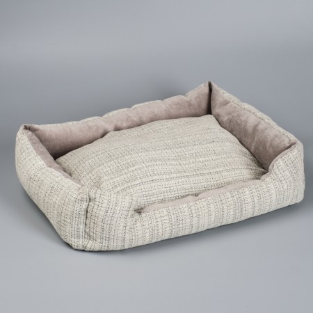 Lynchy-divan with a bilateral pillow, 53 x 42 x 11 cm, mix of flowers-5
