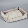 Lynchy-divan with a bilateral pillow, 53 x 42 x 11 cm, mix of flowers