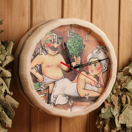 Bath watches "No. 6" with a pattern-1