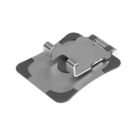 A phone stand, adjustable, folding, 360 ° rotation, metal, silver-6