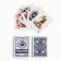 Paper Paper Cards Wild King, 55 pcs, 280 g/m2, blue, 6.3 x 8.8 cm