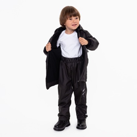 Jacket for a boy, black color, height 86-92 cm-4