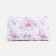 Lightning cosmetic bag, gray/pink color