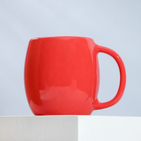 Ceramic "chest" red, 250 ml, red color-2