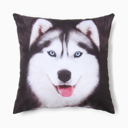 Decorative Ethel Pillow "Husky" 40x40 cm, Gabardin, 100% p/e-2