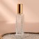Perfume bottle "Transparent pattern", with a sprayer, 15 ml, golden color