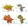 Game set "Dino tootics", 4 figures