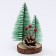 New Year's decor "Two Christmas trees with a bump" 8.5x10x16 cm