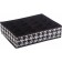 Borob-Organizer "Petit", 16 sections, 35x27x9 cm, black and white