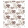 Pillow Roller "Flowers Contour, Decorative, size 16x45 cm