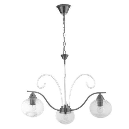 Harmy chandelier 3khe27 40W silver 58x58x41 cm Bayerlux