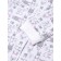 Combineson children with open legs "bunnies", white/pink color, height 74