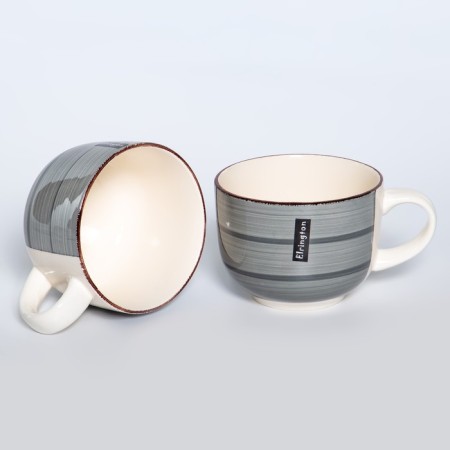 Elrington mugs “Airbrus. Light graphite ", 500 ml, 6 pcs-5