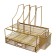 Chancellular accessories stand Calligrata, mesh, metal, gold