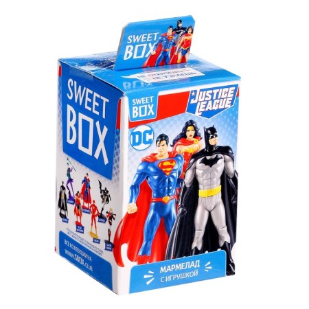 Justice League toy + marmalade Sweet Box 10 g