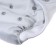 Reusable diaper, fleece, color is light gray